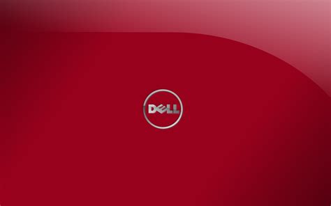 Download Dell Red Color Logo Hd Desktop Wallpaper Background By