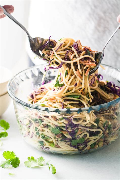 Maybe you would like to learn more about one of these? Spicy Thai Spaghetti Salad | The View from Great Island