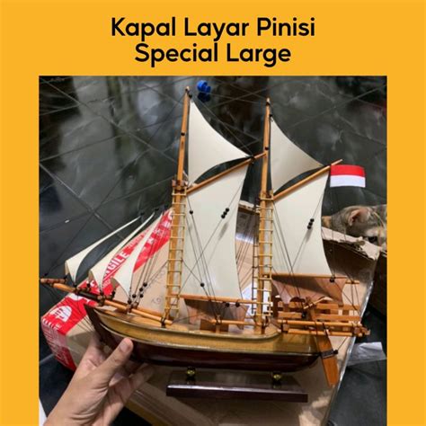 Jual Special Large Kapal Layar Kado Exclusive Miniatur Kapal Layar