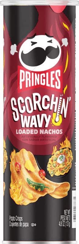 Spicy Pringles Scorchin Potato Crisps Pringles