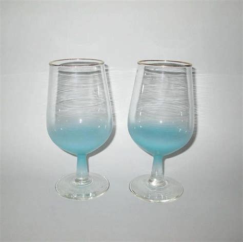 Vintage 1950s 60s Turquoise Blendo Glasses Pair Etsy Vintage