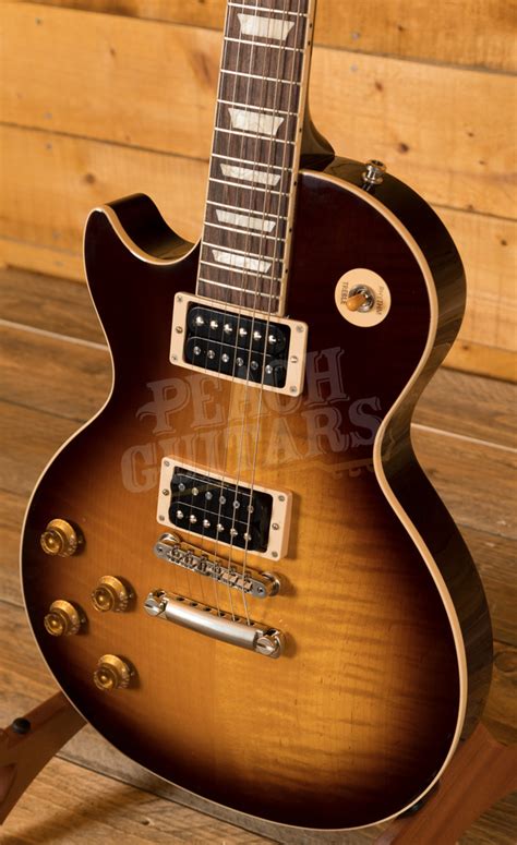 Gibson Slash Les Paul Left Handed November Burst Peach Guitars