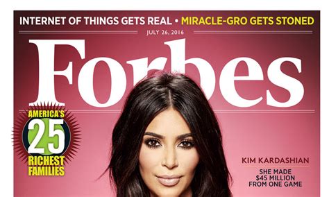 Kim Kardashian Covers Forbes Magazine S Mobile Moguls Issue Bellanaija
