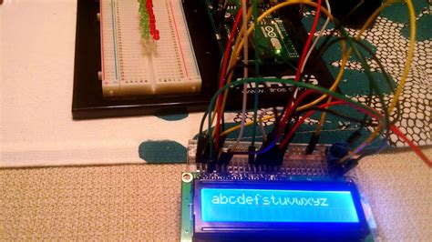 Arduino Lcd Project2 Youtube
