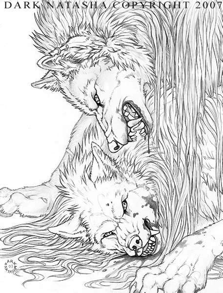 Confrontation By Darknatasha On Deviantart Werewolf Drawing Werewolf