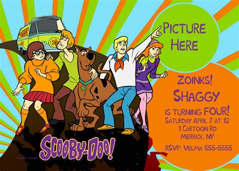 Scooby Doo Birthday Invitations Free Printables Printable Word Searches Hot Sex Picture