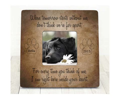 The information below on creating a lasting memorial offers some other ideas on how you can create a memorial to your pet. Pet Loss Memorial Pet Sympathy Gift Dog Cat Perfect ...
