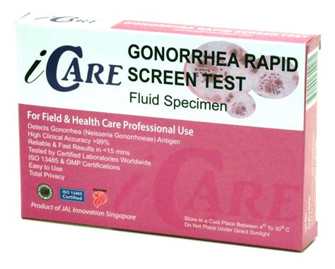 Gonorrhea Test Kit Lt Labs