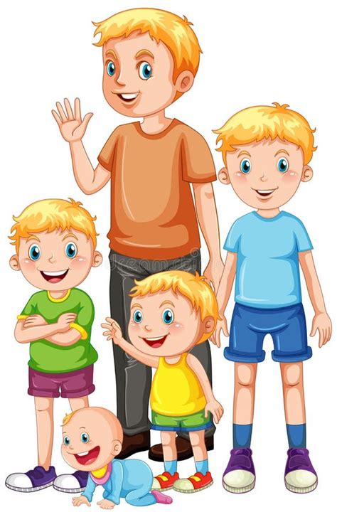 Different Ages People Group Stock Vector Illustration Of Infant