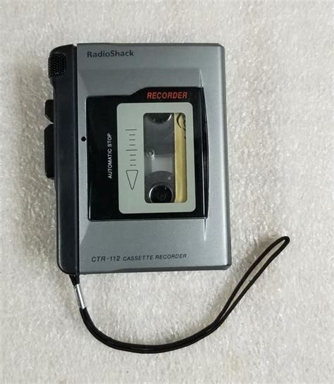 Radio Shack 14 1118 Model Ctr 112 Cassette Recorderplayer Etsy