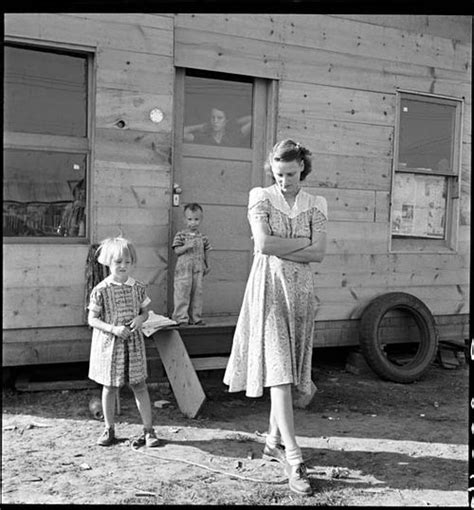 Dorothea Lange Young Mother Twenty Five Says Next Year Well Be