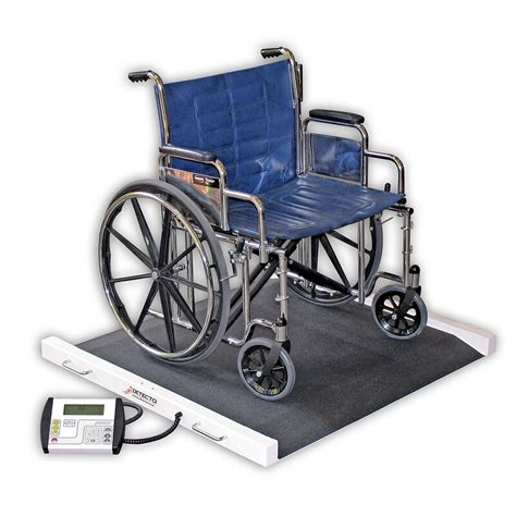 Detecto Portable Bariatric Wheelchair Scale Wayfair