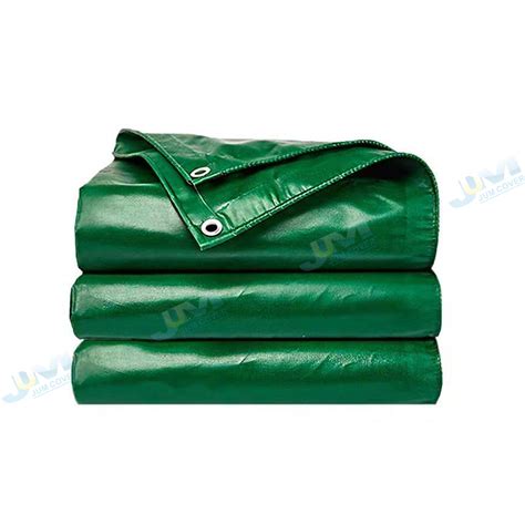 055mm Outdoor Waterproof Durable Tarps 1000d Heavy Duty Green Pvc Coated Canvas Tarpaulin For