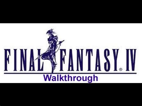 We did not find results for: FINAL FANTASY IV Walkthrough Part 1 For PS1 - YouTube