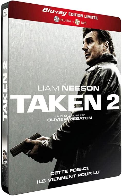 Taken Combo Blu Ray Dvd Dition Limit E Bo Tier Steelbook Amazon Fr Liam Neeson Maggie