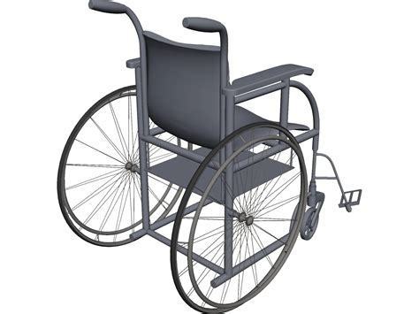 Wheelchair 3d Cad Model 3d Cad Browser