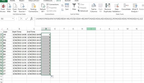 Excel Count Overlapping Date Ranges Excel Challenge 1