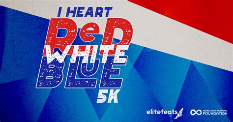 2021 Elitefeats I Heart Red White And Blue 5k Flushing Meadows
