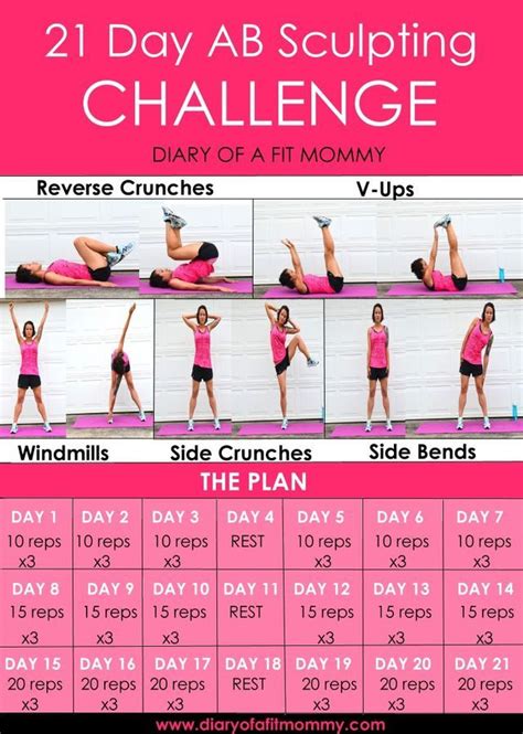 Sculpt And Shred Your Abs With This 3 Week Challenge