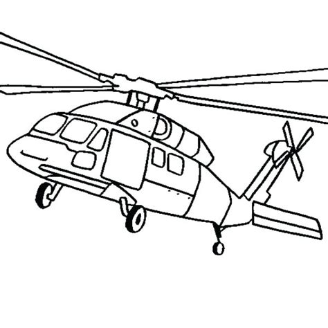 Rescue Helicopter Coloring Pages At Free Printable