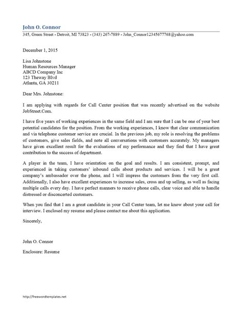 The cover letter is a great and important way for expressing the applicant's viewpoint. Letter | Word Templates | Free Word Templates | MS Word ...