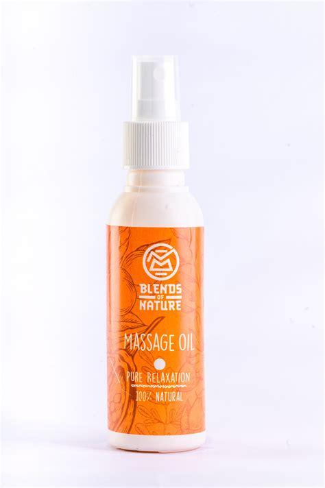 Massage Oil Pure Relaxation Blends Of Nature