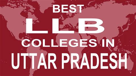 Best Llb Colleges And Courses In Uttar Pradesh Youtube