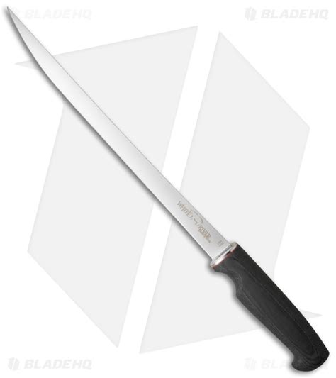 white river knives 11 traditional fillet knife black micarta blade hq