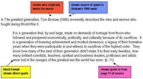 How To Cite A Large Quote In Apa