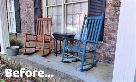 How To Paint Outdoor Wood Rocking Chair Outdoor Lighting Ideas