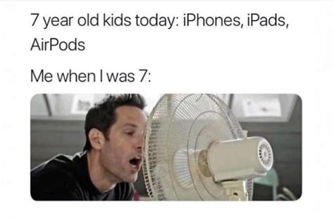 Every 7 Year Old Kid Walks Around With His Iphone And Airpods In 2019