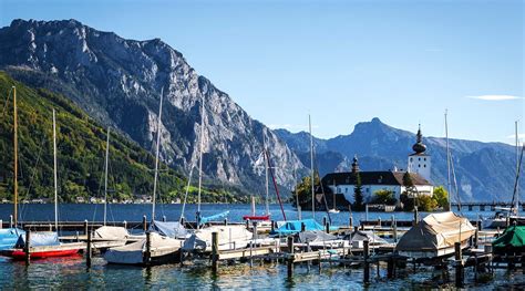 Gmunden Upper Austria Is A Popular Summer Resort Town In Austria