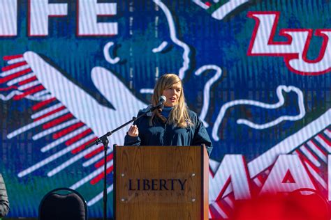 Liberty Hosts Life March Event On Campus Hundreds Participate The
