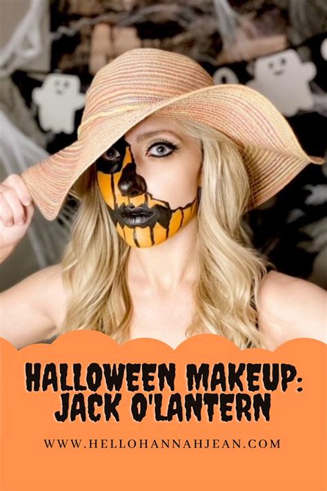 Halloween Makeup Jack Olantern Halloween Makeup Face Painting