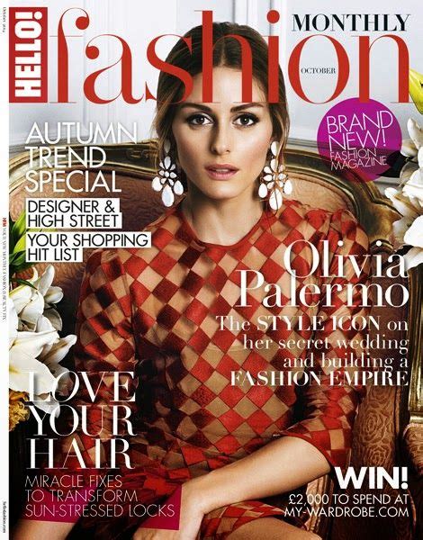 The Olivia Palermo Lookbook Olivia Palermo For Hello Fashion Monthly