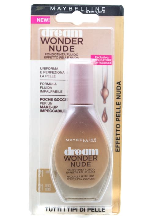 Maybelline DREAM Wonder Nude Foundation Nude Fl Oz Italian Packaging Walmart Com