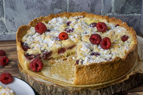 Kirsch- Pudding -Streuselkuchen