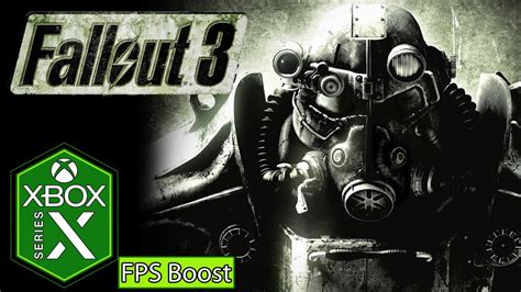 Fallout 3 Xbox Series X Gameplay Review Fps Boost Xbox Game Pass