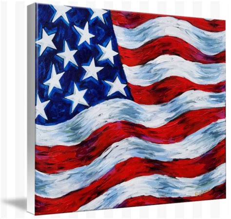 Flag Of Usa Patriotic Abstract Artwork True Colors Etsy