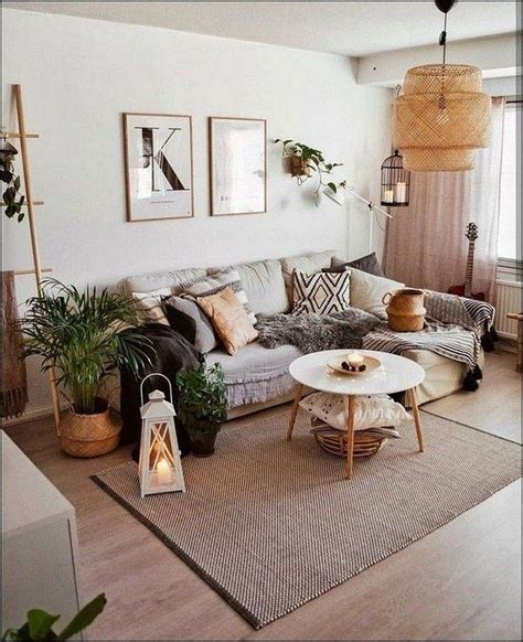14 Minimalist Bohemian Living Room