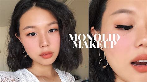Simple Monolid Makeup Tutorial Youtube