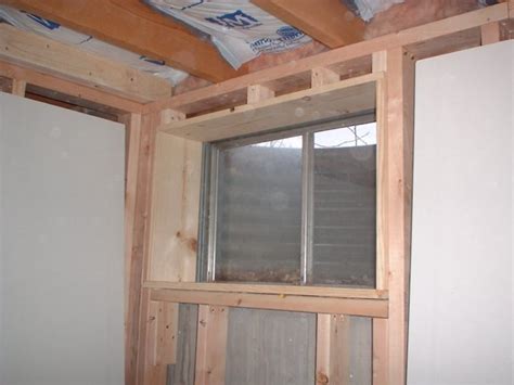 Framing Basement Window Opening Picture Of Basement 2020