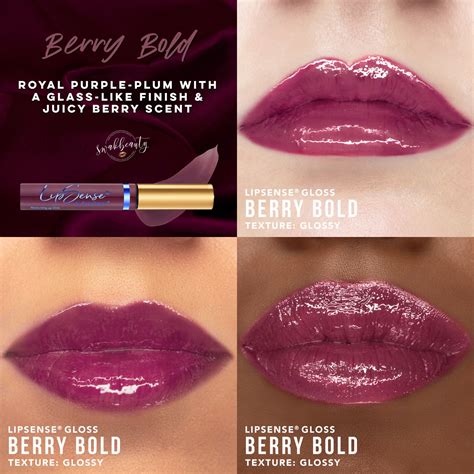 Lipsense Berry Bold Gloss Limited Edition Swakbeauty Com