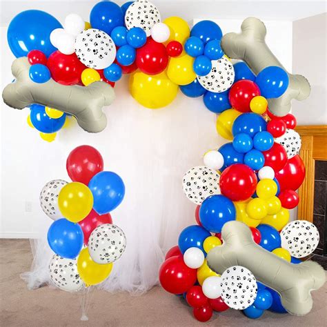 Buy Paw Balloons Garland Arch Kit Paw Patrol Dog Birthday Party