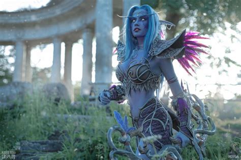 Tyrande Whisperwind At The Temple Of Elune World Of Warcraft Cosplay By Narga Lifestream