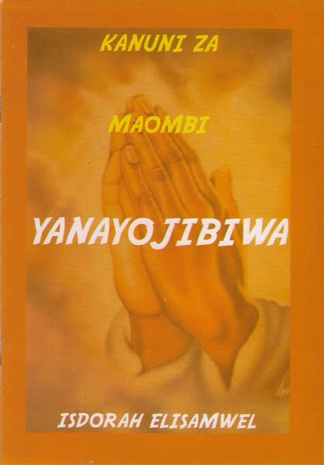 Kanuni Za Maombi Yanayojibiwa