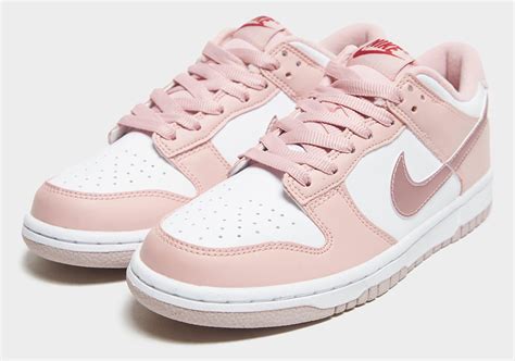 🥇 Nike Dunk Low Gs Terciopelo Rosa