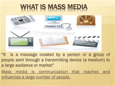 mass media online presentation