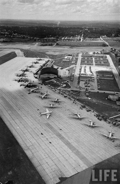 Aerial View Atl 1949 Atlanta Airport Airlines Aerial View