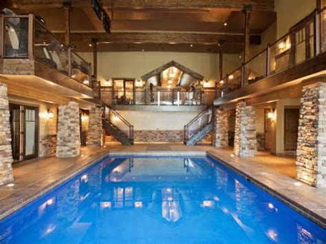 Tricked Out Mansions Showcasing Luxury Houses Superb Indoor Pool